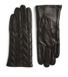 CLAUDIE PIERLOT LEATHER QUILTED GLOVES