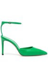VICTORIA BECKHAM 100MM POINTED LEATHER PUMPS