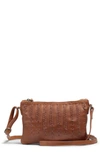 Day & Mood Milicent Leather Multi Crossbody Bag In Saddle
