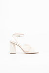 Loeffler Randall Reed Twist-detail Sandals In White