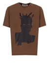 ETUDES STUDIO ETUDES T-SHIRTS AND POLOS BROWN