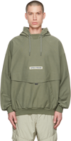 A. A. SPECTRUM KHAKI TRACKER HOODIE