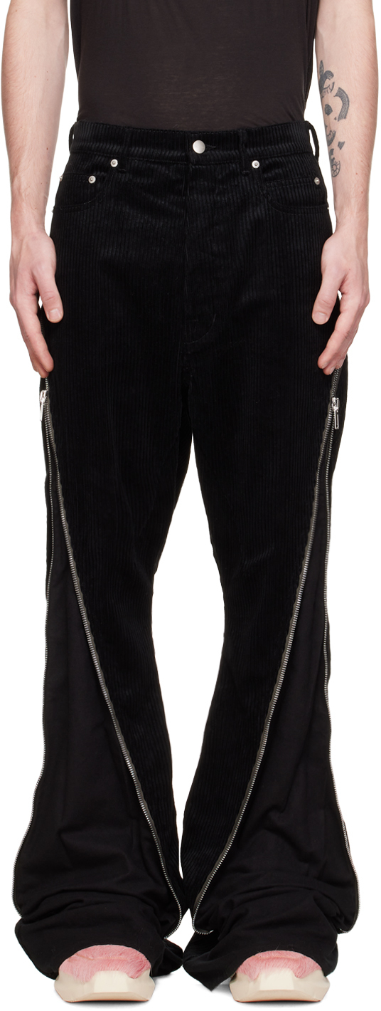 Rick Owens Purple Bolan Banana Trousers
