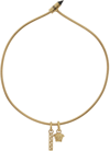 VERSACE GOLD RESINA NECKLACE