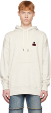 Isabel Marant Off-white Malek Hoodie In 23ec Ecru