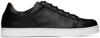 GIANVITO ROSSI BLACK HANDCRAFTED CALFSKIN SNEAKERS