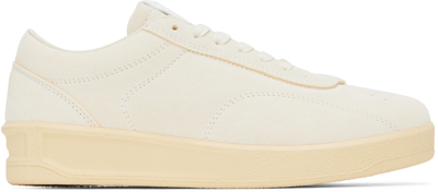 Jil Sander Off-white Suede Trainers