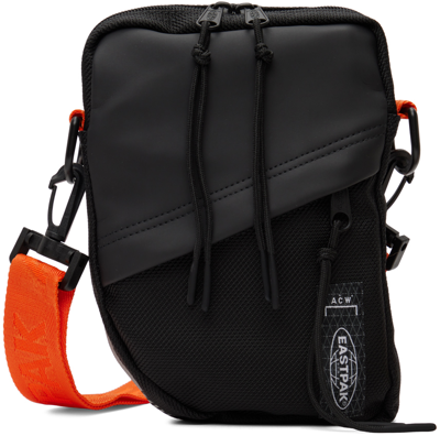 A-cold-wall* Black Eastpak Edition Logo Pouch In Black/orange
