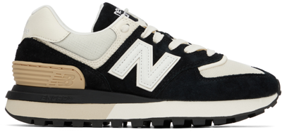 New Balance Unisex 574 Legacy In Black/beige