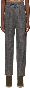 Isabel Marant Étoile Gray Miroki Lounge Pants In 02an Anthracite