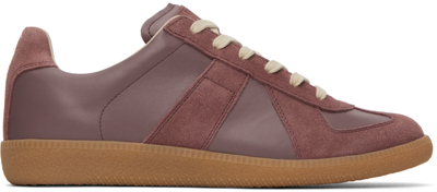 Maison Margiela Replica Low-top Sneakers In Purple