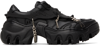 Rombaut Boccaccio Harness Sneakers Unisex Black In Black