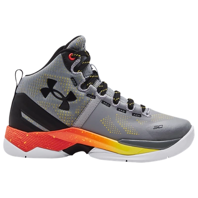 Under Armour Kids' Boys  Curry 2 Iron In Gray/yellow