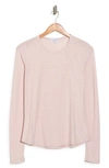 James Perse Crew Neck Long Sleeve T-shirt In Nocolor