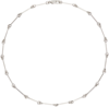 Laura Lombardi Silver Treccia Necklace In Silver