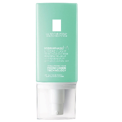 La Roche-posay Hydraphaseha Light Hyaluronic Acid Face Cream In Green