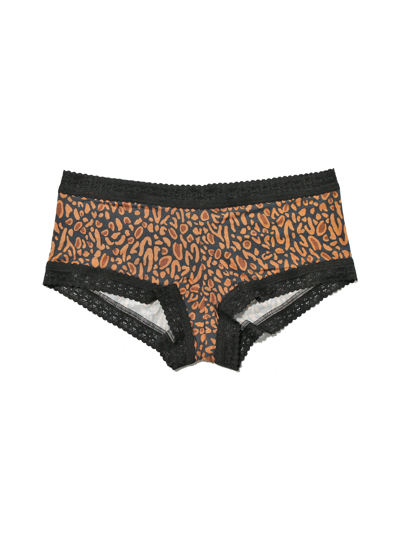 Hanky Panky Dreamease Printed Boyshort Exclusive In Multicolor