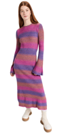 Simon Miller Axon Stripe Long Sleeve Sweater Dress
