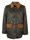 BARBOUR BARBOUR BRAGAR QUILTED BUTTONED JACKET
