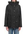 BARBOUR BARBOUR ARLEY BUTTONED HOODED JACKET