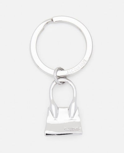 Jacquemus Chiquito Keyring In Silver