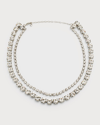 Jennifer Behr Alda Crystal Necklace In Crystal
