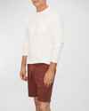 Vince White Pocket Long Sleeve T-shirt In Optic White