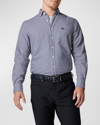 Rodd & Gunn Gunn Check Oxford Sports Fit Button-down Shirt In Snow