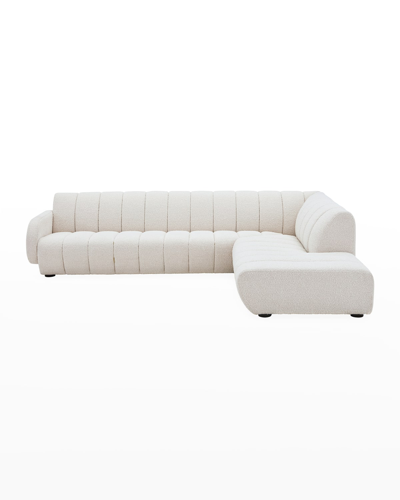 Jonathan Adler Brigitte Left-arm Facing Sectional, Olympus Oatmeal
