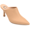 Journee Collection Shiyza Faux Leather Mule Pump In Tan