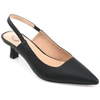 Journee Collection Paulina Slingback Pump In Black