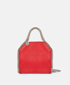 Stella Mccartney Falabella Tiny Tote Bag In Lipstick Red