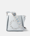 Stella Mccartney Stella Logo Shoulder Bag In Cloud Blue