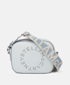 Stella Mccartney Stella Logo Mini Bag In Cloud Blue