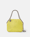 Stella Mccartney Falabella Mini Tote Bag In Oxide Yellow