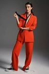 Sanctuary Highland Wide Leg Standard Rise Pant In Cayenne In Red