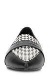New York And Company Women's Verity Loafers Women's Shoes In Black/white