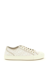 Fendi Domino Ff Jacquard Low-top Sneakers In Neutral