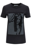 MAX MARA 'DARLING' T-SHIRT WITH RHINESTONES