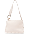Chloé Mate Multi-gusset Shoulder Bag In Neutrals
