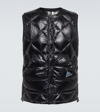 AND WANDER DIAMOND QUILTED waistcoat
