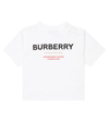 BURBERRY BABY HORSEFERRY COTTON T-SHIRT