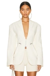 Jacquemus La Veste Filu Blazer In Off-white