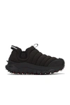 Moncler Trailgrip Après Quilted Shell Slip-on Sneakers In Black