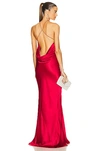 Retroféte Justine Dress In Red