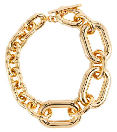 Rabanne Xl Link Chainlink Choker In Gold