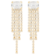 Magda Butrym Crystal Drop Earrings In Gold