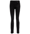 7 FOR ALL MANKIND ROXANNE MID-RISE SKINNY JEANS