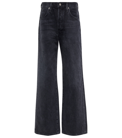 Citizens Of Humanity Annina High-rise Wide-leg Organic Jeans In Beverly Brook