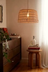 Urban Outfitters Waverly Woven Pendant Light In Natural